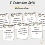 5 Sekunden Weihnachten Spiel für Kinder Beitragsbild