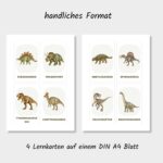 Lernkarten Dinosaurier